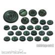 TableTop Art TTA100572 - Crystal Tech Bases BLANK - Starter DEAL Rund (20-5-1)
