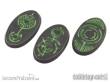 Tabletop-Art TTA100586 - Crystal Tech Bases BLANK - 75mm Oval (3)