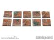 Tabletop-Art TTA100735 - Lizard City Bases - 30x30mm (10)