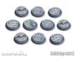 Tabletop-Art TTA110024 - Mystic Circle Stones Bases - 30mm Round Lip (10)