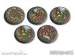 Tabletop-Art TTA110034 - Woodland Bases - 40mm Round Lip (5)
