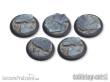 Tabletop-Art TTA110040 - Shaleground Bases - 40mm Round Lip (5)