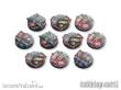 Tabletop-Art TTA110047 - Scrap Steel Bases 25mm (10)