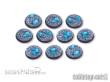Tabletop-Art TTA110089 - Crystal Field Bases - 25mm (10)