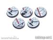 Tabletop-Art TTA110095 - Starship Bases - 40mm (5)