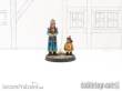 Tabletop-Art TTA200304 - Townsfolk Miniatures - Mongolian Wife and Child (2)