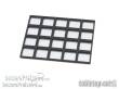 Tabletop-Art TTA500048 - Movement Tray Metal Converter - 20x20 to 25x25 - 5x4