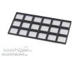 Tabletop-Art TTA500049 - Movement Tray Metal Converter - 20x20 to 25x25 - 6x3