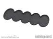 Tabletop-Art TTA501082 - Movement Tray - Rounded Edge - 60mm Oval 5s Bar - Black