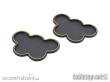 Tabletop-Art TTA501083 - Movement Tray - Rounded Edge - 25mm 5s Cloud - Black-Gold (2)