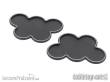 Tabletop-Art TTA501088 - Movement Tray - Rounded Edge - 32mm 5s Cloud - Black-Silver (2)