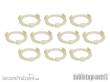Tabletop-Art TTA501100 - Squad Marker - 28.5mm Vanilla White (10)