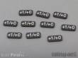 Tabletop-Art TTA501114 - +1/+0 Counter - Black Glitter (10)