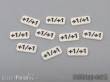 Tabletop-Art TTA501118 - +1/+1 Counter - Vanilla White (10)