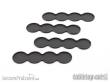 Tabletop-Art TTA501121 - Movement Tray - Flat Bases - 25mm 4s Bar - Black (4)