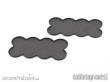 Tabletop-Art TTA501124 - Movement Tray - Flat Bases - 25mm 8s Bar - Black (2)