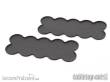 Tabletop-Art TTA501125 - Movement Tray - Flat Bases - 25mm 10s Bar - Black (2)