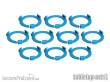 Tabletop-Art TTA501294 - Squad Marker - 27mm Azure Blue (10)