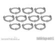 Tabletop-Art TTA501298 - Squad Marker - 27mm Silver (10)