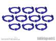 Tabletop-Art TTA501307 - Squad Marker - 30mm Dark Blue (10)