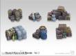 TableTop Art TTA600017 - Kisten und Fässerstapel Set 2