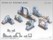 TableTop Art TTA601031 - Terrain Set - Destroyed Walls