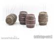 TableTop Art TTA601091 - Holzfässer Set 3 - Große Fässer (4)