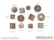 Tabletop-Art TTA601126 - Manhole Covers - Set 1 (12)