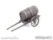Tabletop-Art TTA800035 - Small Cart with Barrel