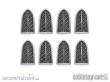 Tabletop-Art TTA800040 - Terrain Components - Oriel Windows - Set 1 (2)
