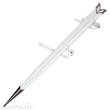 United Cutlery UCU1417WT - Herr der Ringe Replik 1/1 Glamdring Schwertscheide weiß 99 cm