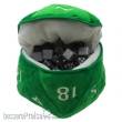 Ultra Pro Neu UP15758 - UP - D20 Plush Dice Bag - Green