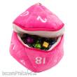 Ultra Pro Neu UP16036 - UP - D20 Plush Dice Bag - Hot Pink