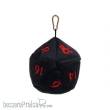 Ultra Pro Neu UP18786 - UP - D20 Plush Dice Bag - Dungeons & Dragons - Black and Red