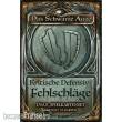 Das Schwarze Auge US25412 - DSA5 Spielkartenset Kritische Defensiv Fehlschläge