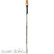 da Vinci VA-12200_8 - Nailpinsel flach, elastische goldfarbene Synthetikfasern Größe 8 Serie 12200