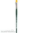 da Vinci VA-122_12 - NOVA-Hobbypinsel flach, extrafeine goldfarbene Synthetikfasern Größe 12 Serie 122