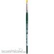 da Vinci VA-122_4 - NOVA-Hobbypinsel flach, extrafeine goldfarbene Synthetikfasern Größe 4 Serie 122