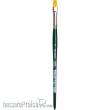 da Vinci VA-122_8 - NOVA-Hobbypinsel flach, extrafeine goldfarbene Synthetikfasern Größe 8 Serie 122