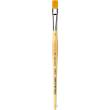 da Vinci VA-304_10 - JUNIOR SYNTHETICS flach, elastische goldfarbene Synthetikfasern - Serie 304 Größe 10