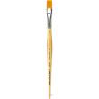 da Vinci VA-304_12 - JUNIOR SYNTHETICS flach, elastische goldfarbene Synthetikfasern - Serie 304 Größe 12