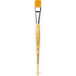 da Vinci VA-304_20 - JUNIOR SYNTHETICS flach, elastische goldfarbene Synthetikfasern - Serie 304 Größe 20