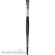 da Vinci VA-3374_12 - SYNTHETICS flach, elastische graue Synthetikfaser Größe 12 Serie 3374