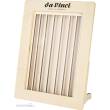 da Vinci VA-4160E_0 - Holzrahmendisplay für Aquarellpinsel, leer - Serie 4160E Größe 0