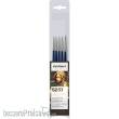 da Vinci VA-5257_0 - Miniaturen-Set, Ussuri-Rotmarderhaare je 1 Stück: No. 3/0 + 2/0 + 0 + 1 + 2 Serie 5257