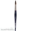 da Vinci VA-5530_18 - COSMOTOP-MIX B rund, kurze blaulasierte Esagonalstiele Größe 18 Serie 5530