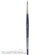 da Vinci VA-5530_4 - COSMOTOP-MIX B rund, kurze blaulasierte Esagonalstiele Größe 4 Serie 5530