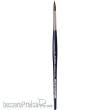 da Vinci VA-5530_8 - COSMOTOP-MIX B rund, kurze blaulasierte Esagonalstiele Größe 8 Serie 5530