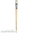 da Vinci VA-7182_20 - TOP-ACRYL Pinsel, flach, weiße Synthetikfasern Größe 20 Serie 7182