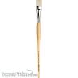 da Vinci VA-7182_26 - TOP-ACRYL Pinsel, flach, weiße Synthetikfasern Größe 26 Serie 7182